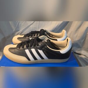 Adidas Samba OG Shoes Black White Gum JS3832 Men Size 12 New No Box Top